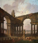 Der Landeplatz - Hubert Robert — Ansicht des Kunstwerks