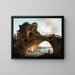 Der Salario-Brücke - Hubert Robert — gerahmtes Bild an der Wand