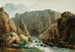 Die Quellen in Fontaine-de-Vaucluse - Hubert Robert — Ansicht des Kunstwerks