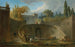 Villa Farnèse mit Gärten in Caprarola - Hubert Robert — Ansicht des Kunstwerks
