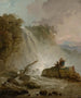 Kaskade mit Zeichner - Hubert Robert — Ansicht des Kunstwerks