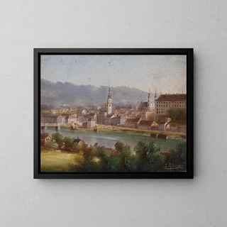 Hubert Sattler - Blick auf Linz.webp