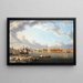 Venedig vom San Giorgio Maggiore aus - Hubert Sattler — gerahmtes Bild an der Wand
