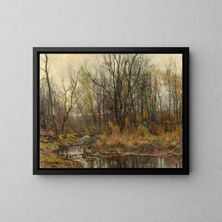 Hugh Bolton Jones - A Berkshire Brook in Autumn.webp