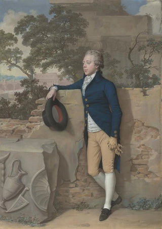 Hugh Douglas Hamilton - Frederick North Later Fifth Earl Of Guilford In Rome.webp