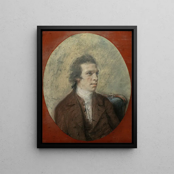 Hugh Douglas Hamilton - Portrait of Thomas Roberts 17481777 Artist.webp