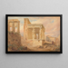 L'Érechthéion Athen - Hugh William Williams — gerahmtes Bild an der Wand