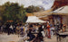 vor einem Restaurant im Bois de Boulogne - Hugo Birger — Ansicht des Kunstwerks