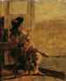 Raucher sitzend - Hugo Charlemont — Ansicht des Kunstwerks