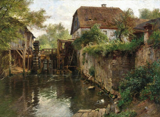 Hugo Darnaut - A Mill by a Creek.webp