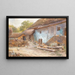 Ferme de Basse-Autriche - Hugo Darnaut — gerahmtes Bild an der Wand
