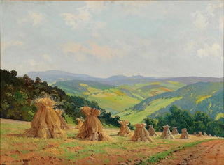 Landschaft der Voralpen des Waldviertels - Hugo Darnaut — Ansicht des Kunstwerks