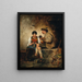 Eine Serenade - Hugo Engl — gerahmtes Bild an der Wand