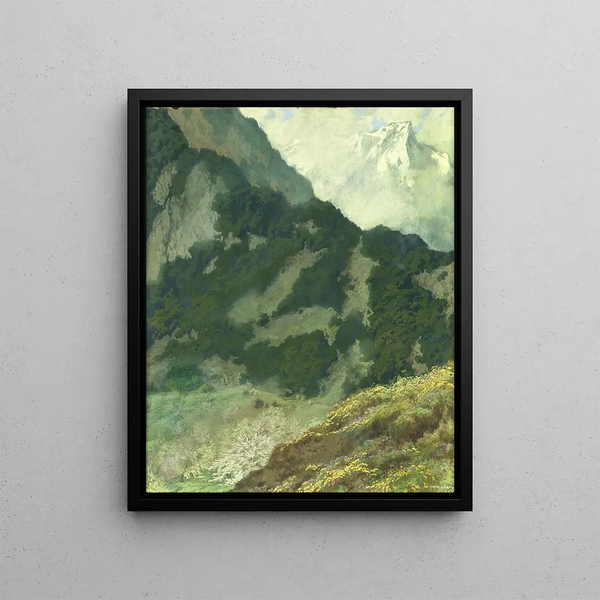 Hugo Hodiener - Frhlingswerden the coming of spring.webp