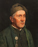 Alter Bauer mit einer spitzen Mütze - Hugo Kauffmann — Ansicht des Kunstwerks