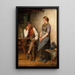 L'admirateur - Hugo Kauffmann — gerahmtes Bild an der Wand