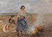 Ernte von Kartoffeln - Hugo Mühlig — Ansicht des Kunstwerks