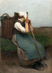 Junge Bäuerin - Hugo Salmson — Ansicht des Kunstwerks