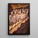 Cancan - Hugo Scheiber — gerahmtes Bild an der Wand