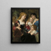 Kindermärchen - Hugues Merle — gerahmtes Bild an der Wand
