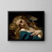 Marie Madeleine dans la grotte - Hugues Merle — gerahmtes Bild an der Wand