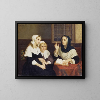 Hugues Merle - Reading the Bible.webp