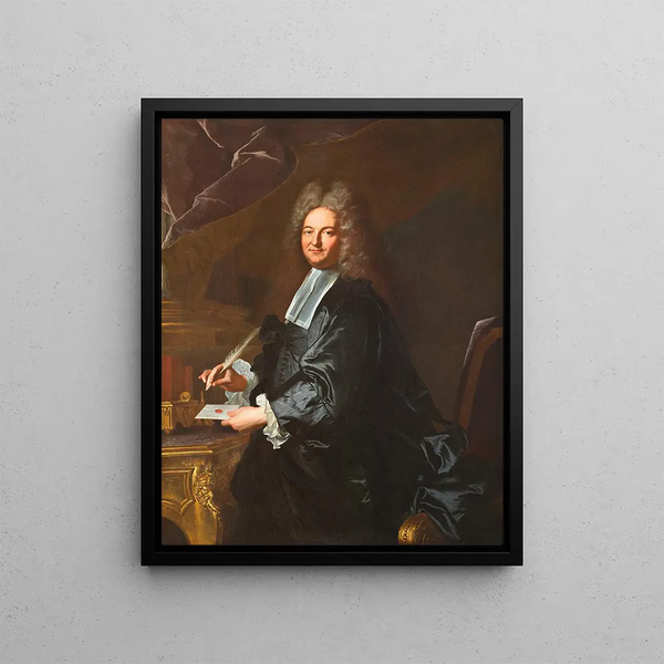 Joseph Fleuriau d'Armenonville - Hyacinthe Rigaud — gerahmtes Bild an der Wand