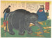 Elefantenheiliger Shinto von Hakurai no Daiz neu importiert - Ichirysai Yoshitoyo — Ansicht des Kunstwerks