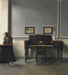 Ida in einem Interieur mit Klavier - Vilhelm Hammershøi — Ansicht des Kunstwerks
