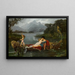 La Gondole d'amour - Ignace Spiridon — gerahmtes Bild an der Wand