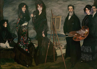 Ignacio Zuloaga - My Uncle Daniel and his Family.webp