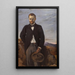 Portrait d'Ivan Shchukin - Ignacio Zuloaga — gerahmtes Bild an der Wand