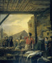 Der Fischmarkt in Antwerpen - Ignatius Josephus Van Regemorter — Ansicht des Kunstwerks