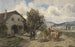 Vor der Schmiede - Ignaz Ellminger — Ansicht des Kunstwerks