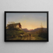 Abendstimmung - Ignaz Raffalt — gerahmtes Bild an der Wand