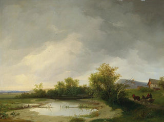 Ignaz Raffalt - Returning home before the storm.webp