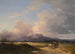 Alpenlandschaft mit Wagen auf der Straße - Ignaz Raffalt — Ansicht des Kunstwerks