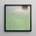 Insel im Attersee - Gustav Klimt — gerahmtes Bild an der Wand