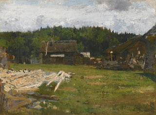 Ilya Efimovich Repin - Forest Clearing Near Chuguev Ukraine.webp
