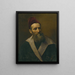 Portrait eines Mannes - Ilya Efimowitsch Repin — gerahmtes Bild an der Wand