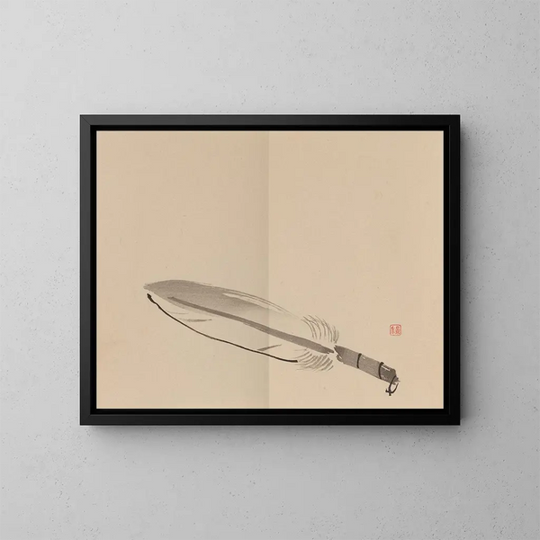 Keinen shugajō Pl03 - Imao Keinen — gerahmtes Bild an der Wand