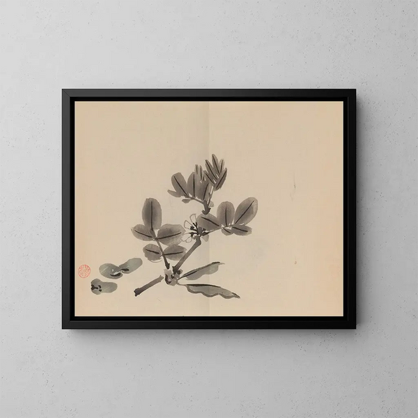 Keinen shugajō Pl17 - Imao Keinen — gerahmtes Bild an der Wand