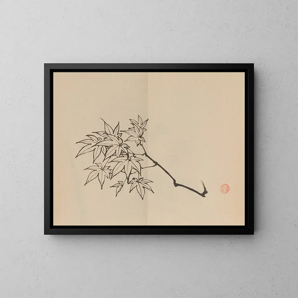 Keinen shugajō Pl20 - Imao Keinen — gerahmtes Bild an der Wand