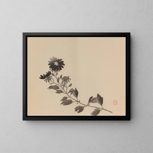 Keinen shugajō Pl24 - Imao Keinen — gerahmtes Bild an der Wand