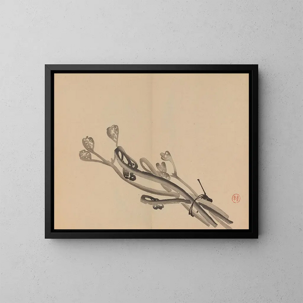 Keinen shugajō Pl. 26 - Imao Keinen — gerahmtes Bild an der Wand