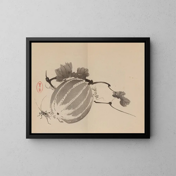 Keinen shugajō Pl54 - Imao Keinen — gerahmtes Bild an der Wand