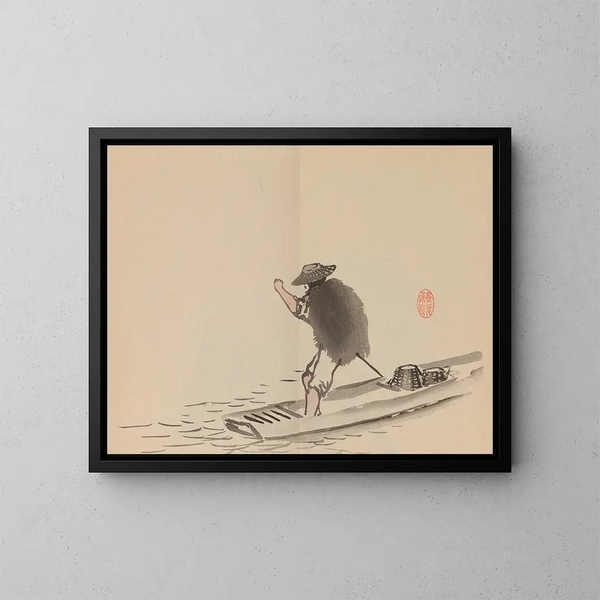 Keinen shugajō Pl69 - Imao Keinen — gerahmtes Bild an der Wand