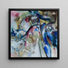 Improvisation 21a - Wassily Kandinsky — gerahmtes Bild an der Wand