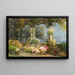 Unter der Pergola - Imre Gergely — gerahmtes Bild an der Wand
