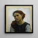 Innocente - Jules Breton — gerahmtes Bild an der Wand